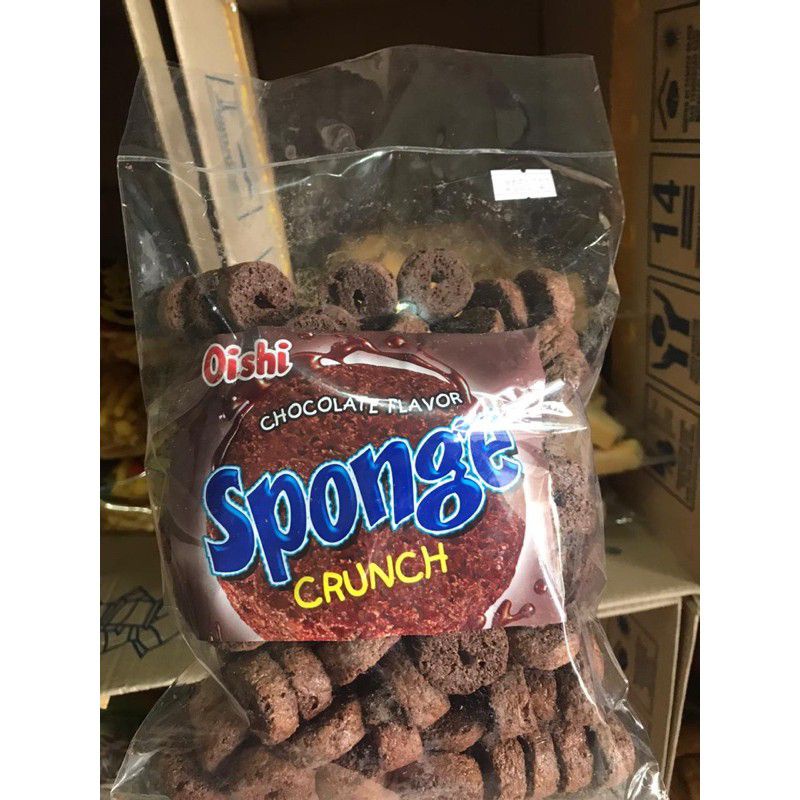 

snack kiloan Sponge Crunch coklat 200gr