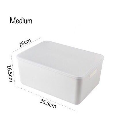 Plastic Storage Tote Box Multi Purpose Medium