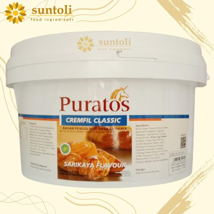 

PURATOS CREMFIL CLASSIC SARIKAYA / Filling Siap Pakai Sarikaya - 5 kg Best Seller