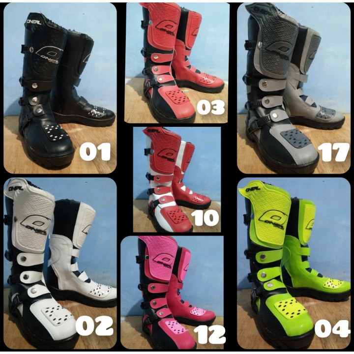 SEPATU BOOTS TRAIL MOTOCROSS TRABAS ONEAL LOKAL