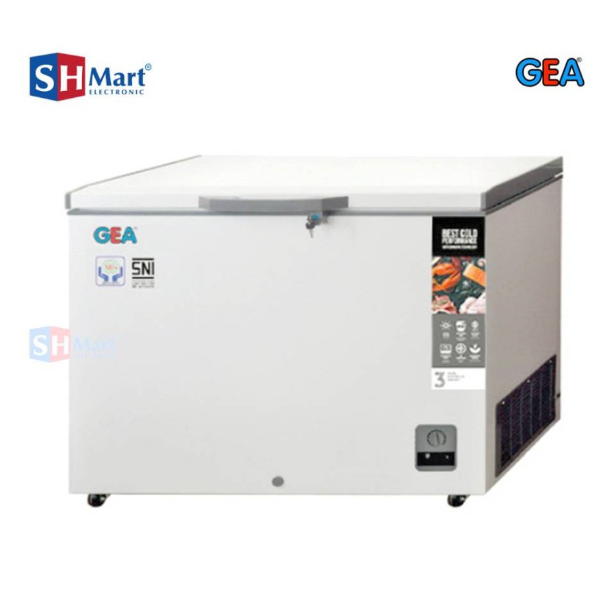 GEA CHEST FREEZER BOX 330 LITER AB-336 AB 336 (SHMART ELECTRONIC MEDAN)