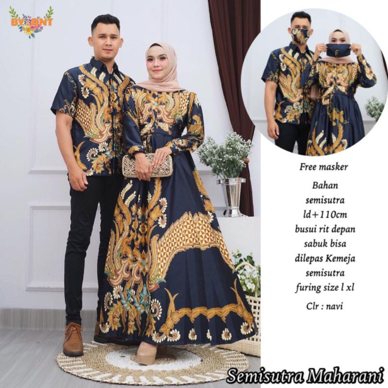 BAJU GAMIS COUPLE KALUNA MAHARANI