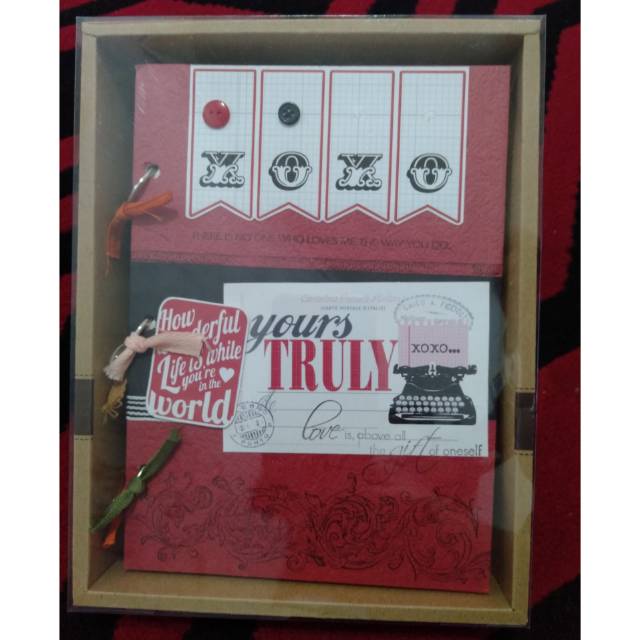 

Buku unik handmade buku catatan diary craft (truly)