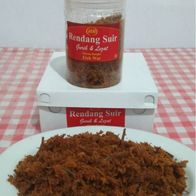 

Rendang Suir 250 gram.