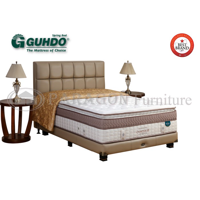 Guhdo Spring bed I Contour 160x200 Latex Pocket Legacy - Full set