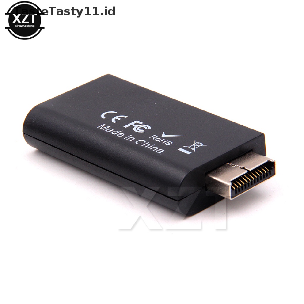 Tastetasty Adapter Konverter Video PS2 Ke HDMI Dengan Output Audio 3.5mm Untuk HDTV Monitor US