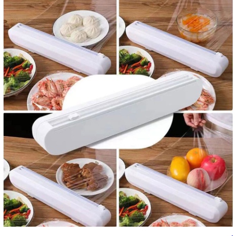 Cling Wrap Dispenser Alat Pemotong Food Plastic Wrapping Plastik Wrap 439