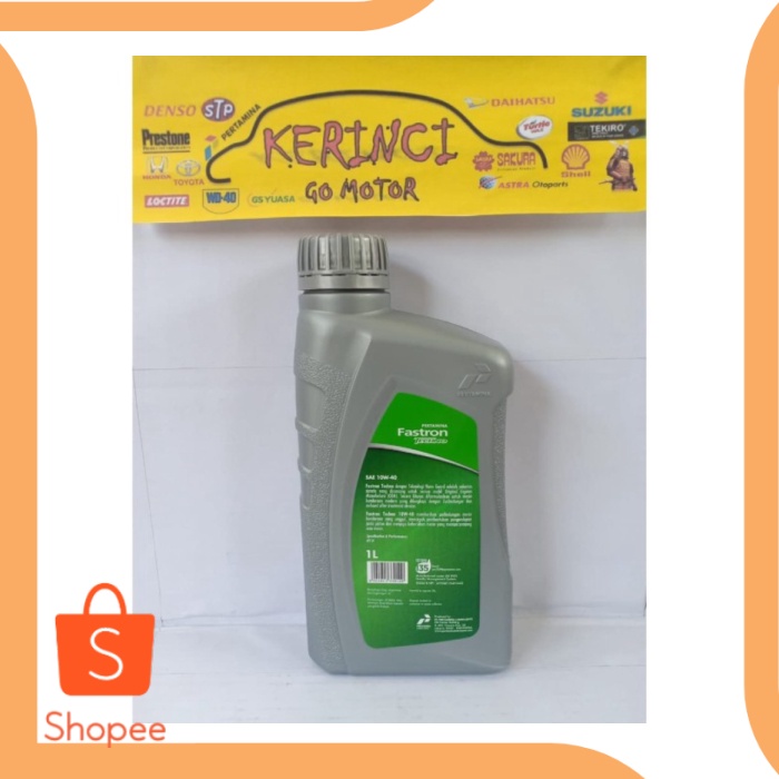 OLI FASTRON 10W-40 1L PERTAMINA - OLI MOBIL FASTRON TECHNO 10W-40 acc