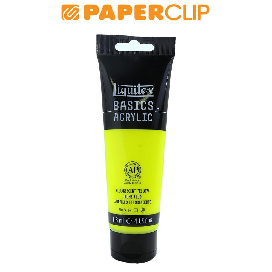 

ACRYLIC BASIC LIQUITEX 118ML FLUORESCENT YELLOW 1046981