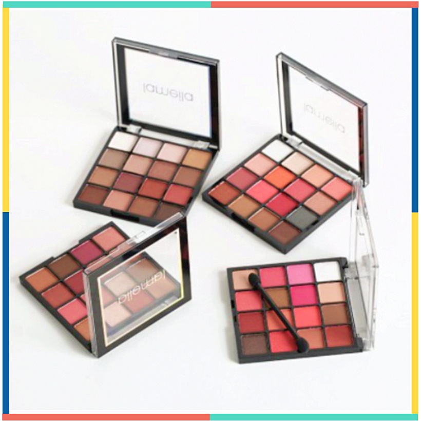 LAMEILA 16 Colors Glitter Matte Eyeshadow Palette Color Shimmer And Matte Eye Shadow LA021 5015