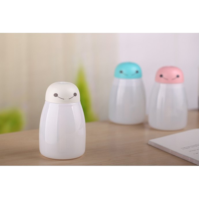 Grab medan Taffware Baymax Mini LED RGB Humidifier USB 400ml - HUMI H803