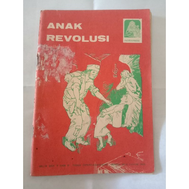 anak revolusi - buku jadul - buku bekas perpustakaan