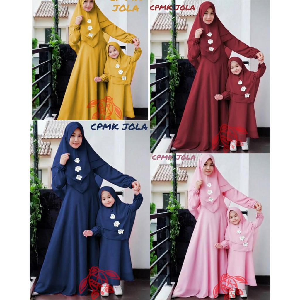 COUPLE MK JOLA 4W / BAJU MURAH / COD / BAJU COUPLE MURAH / COUPLE IBU DAN ANAK