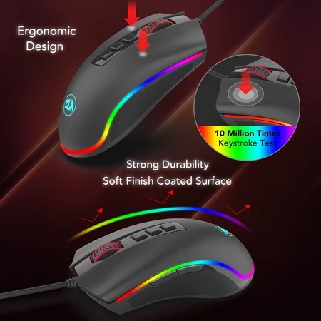 Redragon Gaming Mouse RGB COBRA - M711-6