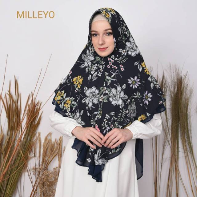 Khimar motif /khimarsyari /hijab instan