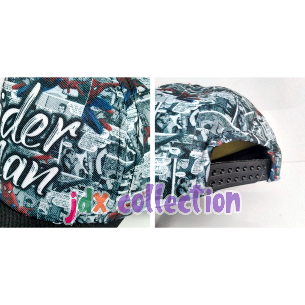 Topi Anak Laki-Laki MARVEL COMIC Superhero Sablon Sublim Fullprint-5