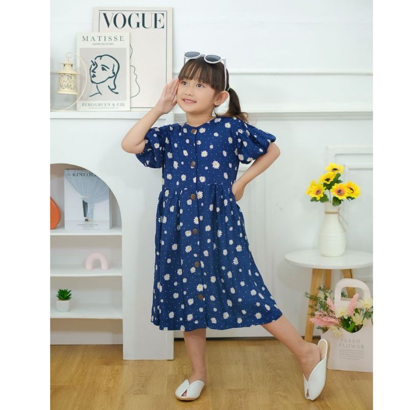 Afsheenastore Dalmi Dress By Almahyra Kids