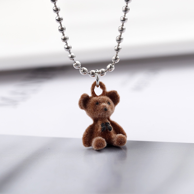 IFYOU [ Cute Pendant Necklace Sweater Chain Necklaces ][ Elegant Clavicle Necklace ]