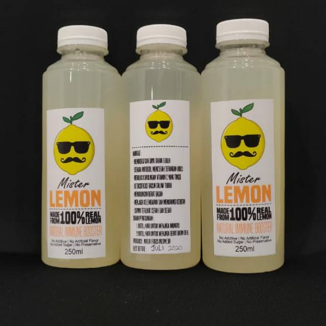 

Mr Lemon 250ml Lemon Asli Indonesia