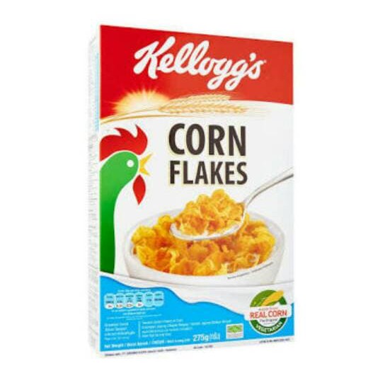 

Promo 275g Kelloggs corn flakes sereal