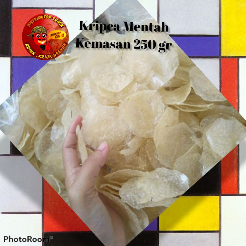 

Kripca mentah / Keripik kaca mentah 250 gr