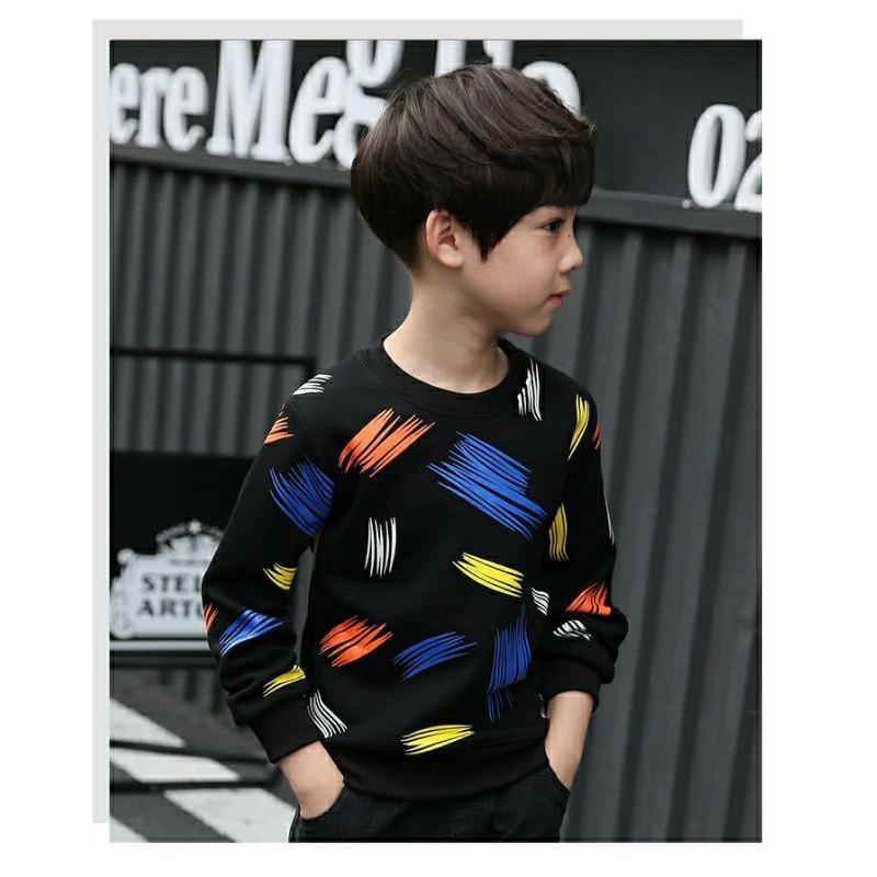 COD/ARPIOS SHOP - Baju ARION - Baju Sweater Anak COWO / CEWE Model Kekinian