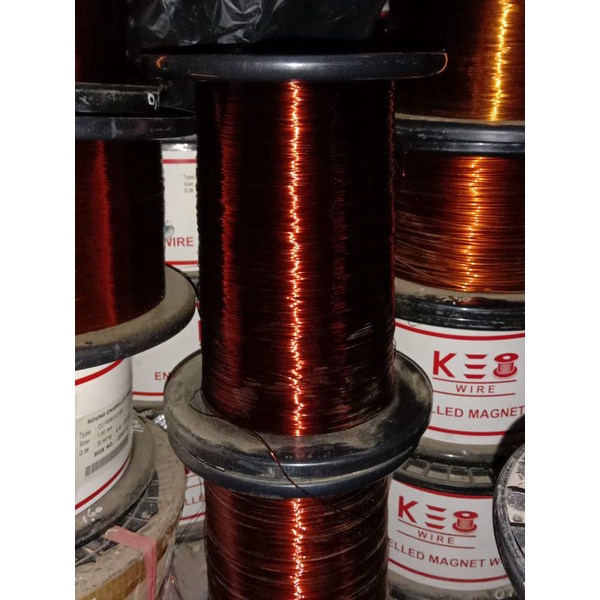 kawat tembaga email 0.85mm perkilo kei super pew 200 derajat