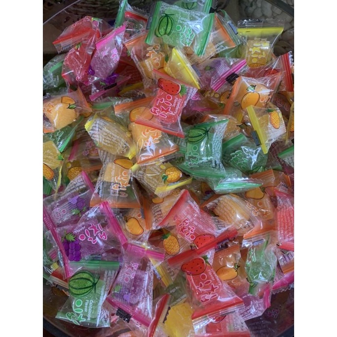 

JELLY RASA BUAH / PERMEN JELLY JERUK APEL MIX 250GR