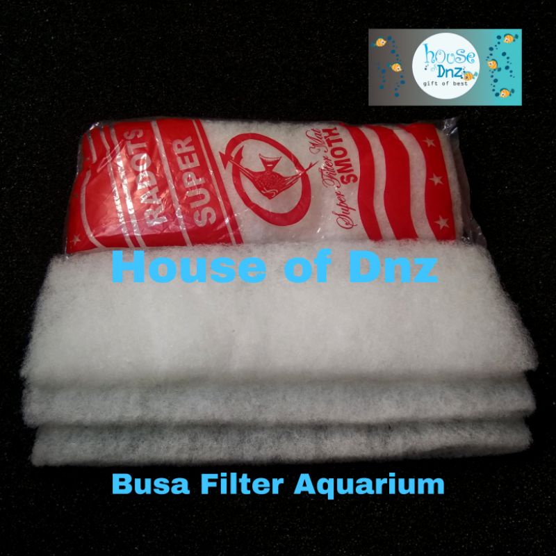 KUALITAS TERBAIK Busa Filter Aquarium Radots Altis 3 Lapis Kapas Filter