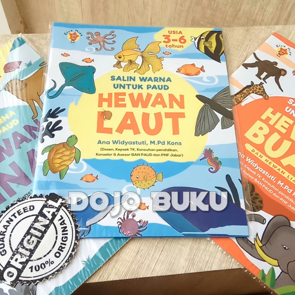 Seri Salin Warna untuk PAUD by Ana Widyastuti