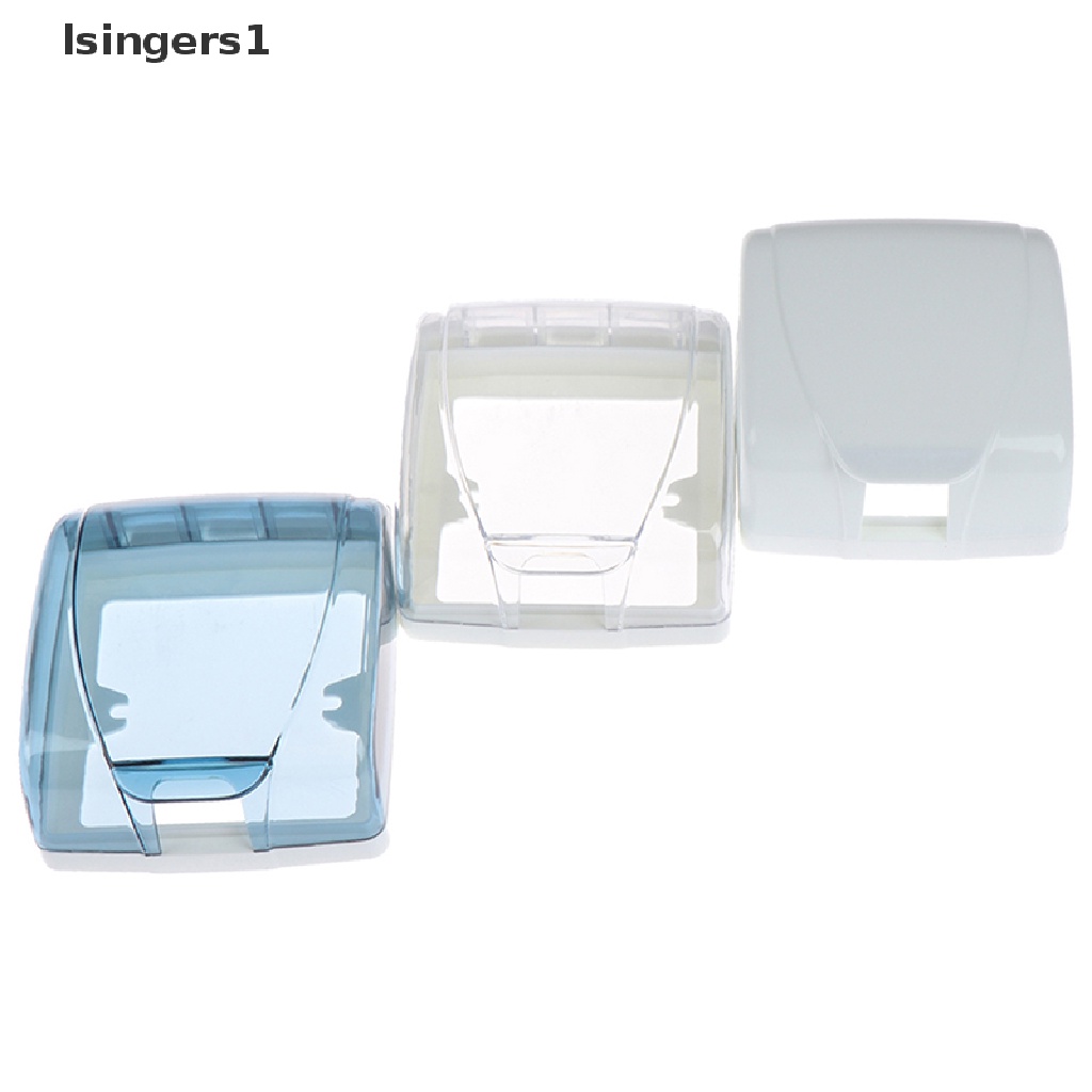 (lsingers1) Panel Stop Kontak Dinding Tipe 86 Bahan Plastik Anti Air