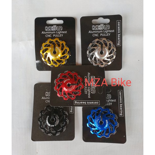 JTAS1 PULLEY RD CERAMIC - PULLEY BEARING CERAMIC CNC 11T - PULLEY RD CERAMIC MERK MEIJUN