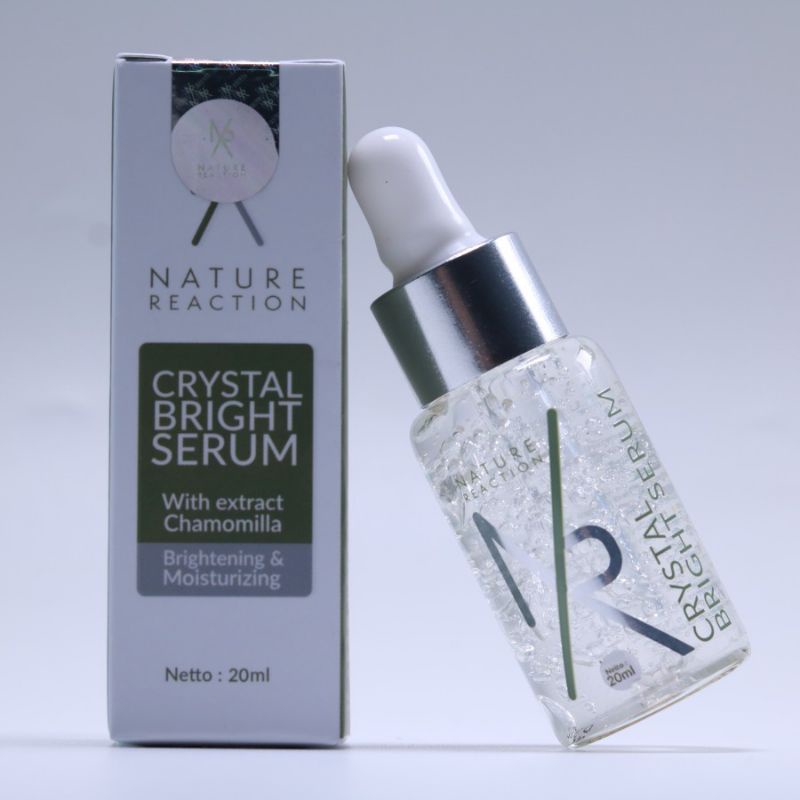 Serum NR Nature // Reaction Crystal Bright Serum 20ml Original 100%