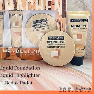 ➼ Paket Mayb 3in1 AFFINITONE | Fit-me Concealer ✴