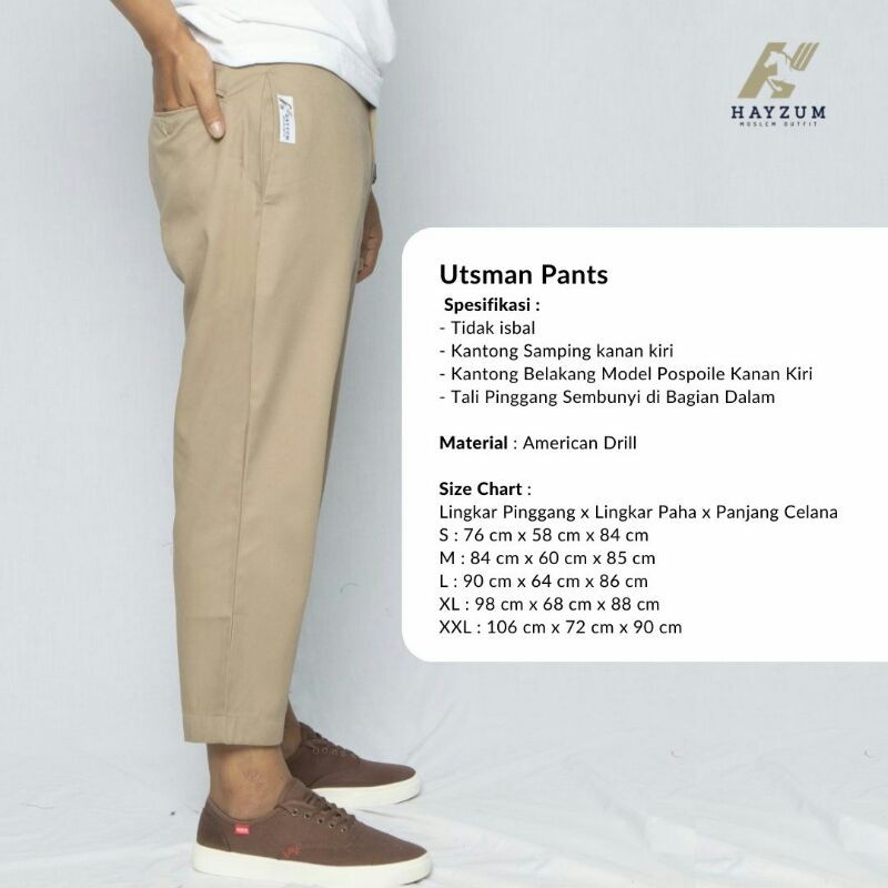 Sirwal Utsman by Hayzum