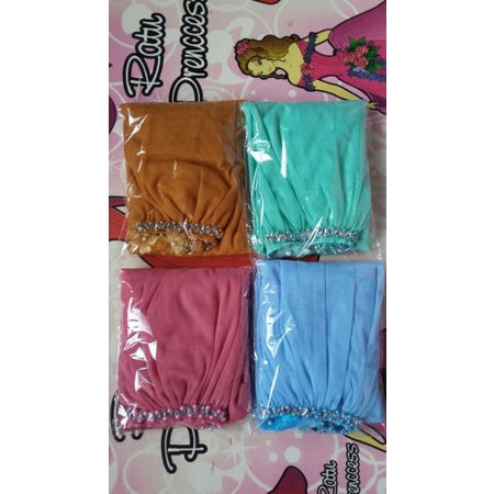 Hijab Pengantin / Slayer Pengantin / Kerudung pengantin / Kerudung Kerut Berbi Frozen