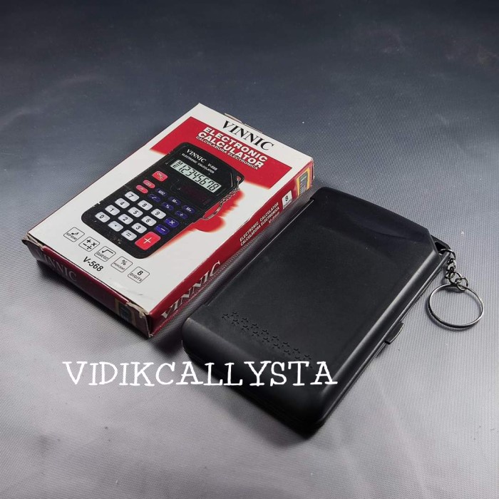 Kalkulator Original murah bagus Awet 0568 8 digit model Flip cover