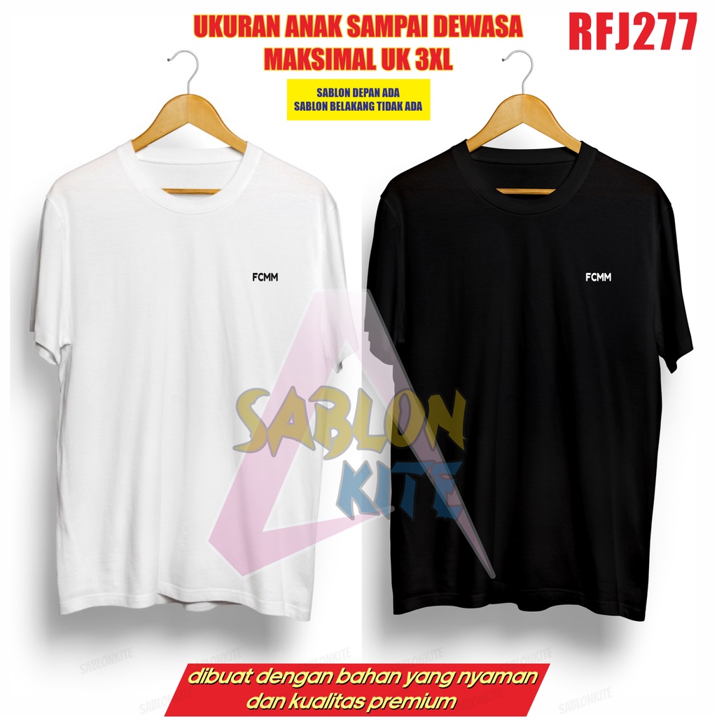 MURAH!!! KAOS JENO LOGO KECIL RFJ277 UP TO 3XL