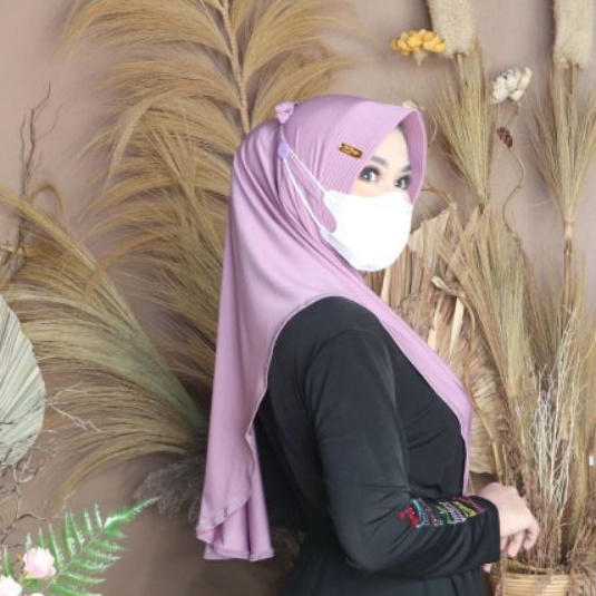 11 JILBAB DOA IBU DEX OVAL TALI KONEKTOR JERSEY HQ