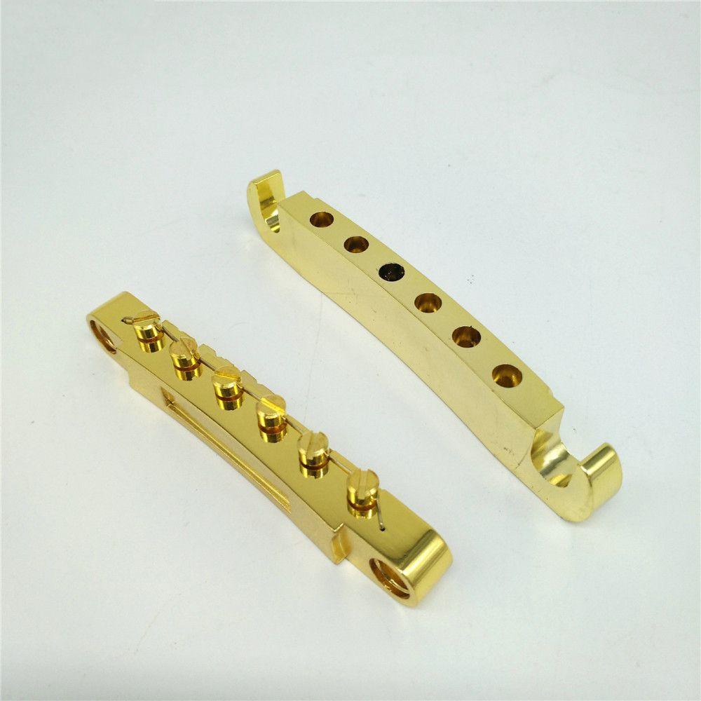 Suyo Tune-O-matic Bridge Pengganti Klip Penahan Tailpiece Gitar