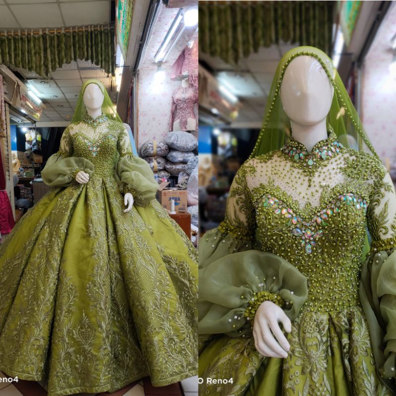 GAUN PENGANTIN AVENGER BELIMBING BUSA//GAUN WEDDING BARBIE BEREKOR//BAJU PENGANTIN