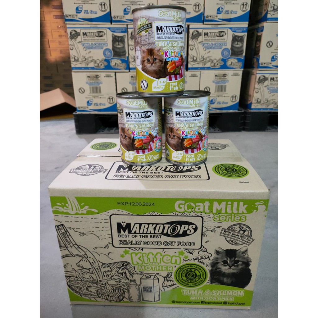 markotop kaleng kitten &amp; mother 400gr