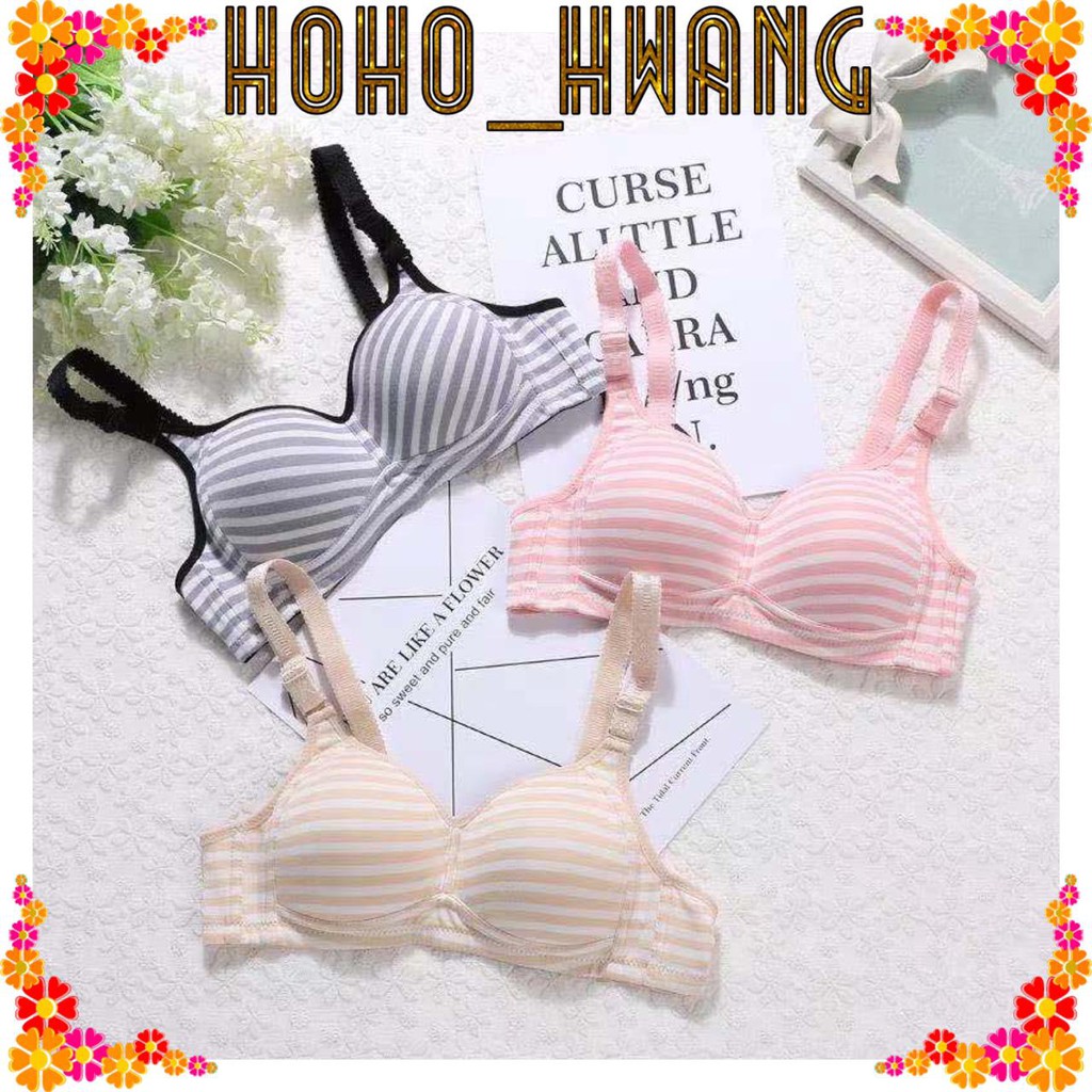 HOHO_HWANG (B-100) Pakaian Dalam REMAJA Bra SET ~ BH ABG REMAJA + Celana Dalam