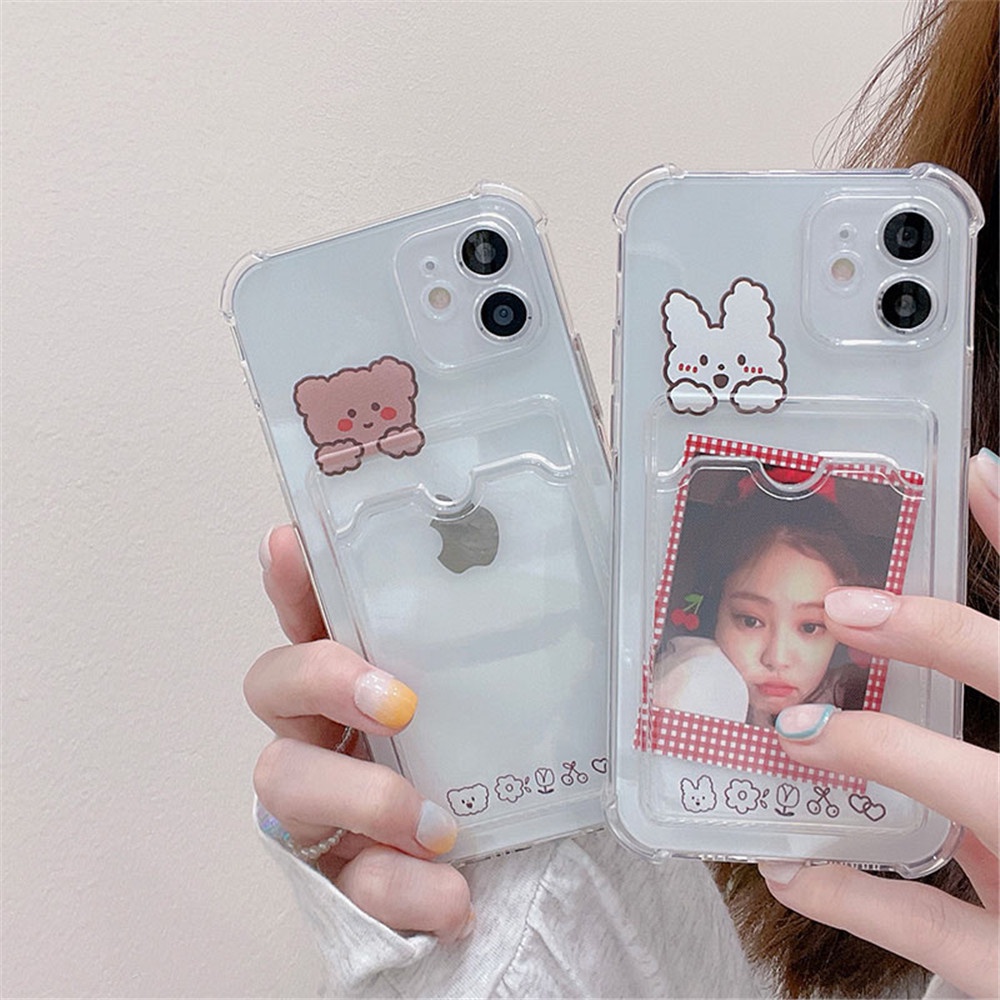 (Cod Tangding) Soft Case Tpu Transparan Ultra Tipis Untuk Iphone 11 / 12 / 13 Pro Max