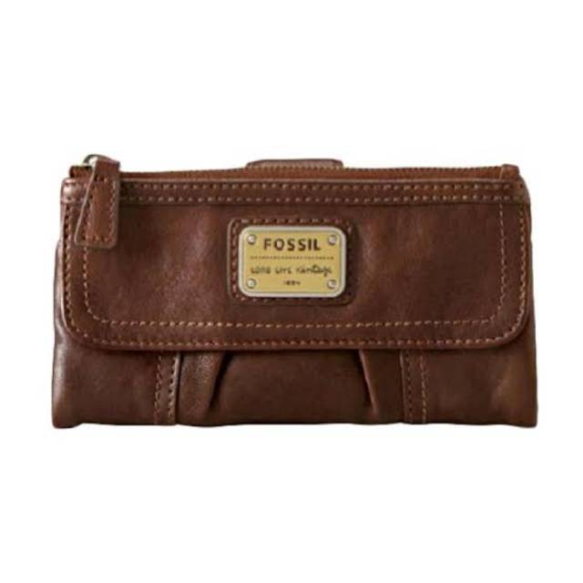 Dompet Fossil Emory Clutch Espresso SL2931206
