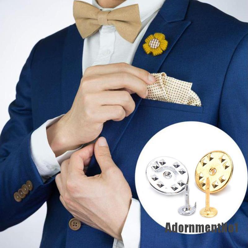 (Adornmentno1) 10 Set Bros Pin Kupu-Kupu Aksesoris Pakaian Diy