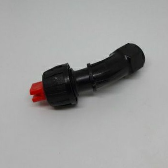 Nozzle Sprayer Elektrik Model Plastik Kepala Putih Drat Dalam 14mm