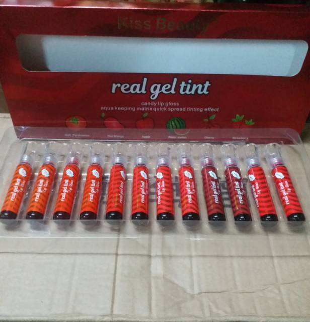 LIP TINT REAL GEL TINT 7680 ISI.12