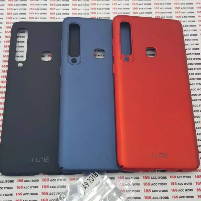 Hard Case Baby Skin Samsung Galaxy A9 2018 Soft Touch Slim Full Matte Dove Hardcase Gea