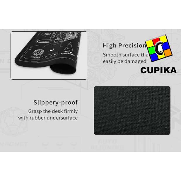 Rubik Mat GAN CUBE ORIGINAL Mouse Pad Kualitas Premium